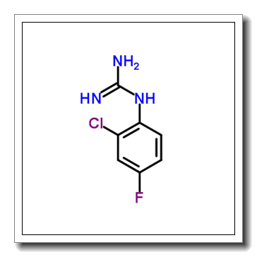 1-(2-Chloro-4-fluorophenyl)guanidine