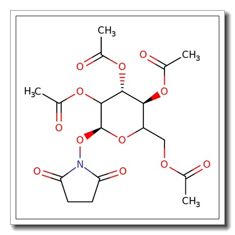O-(2,3,4,6-Tetra-O-acetyl-b-D-galactopyranosyl)-N-hydroxysuccinimide