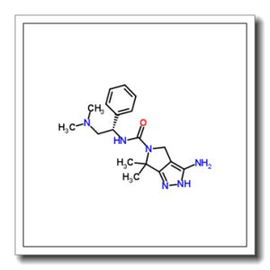 3-Amino-N-[(1S)-2-(dimethylamino)-1-phenylethyl]-6,6-dimethyl-2,6-dihydropyrrolo[3,4-c]pyrazole-5(4H)-carboxamide
