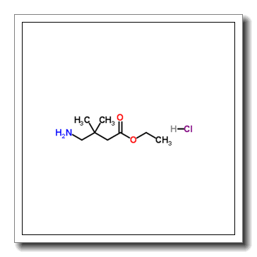 Ethyl 4-amino-3,3-dimethylbutanoate hydrochloride (1:1)
