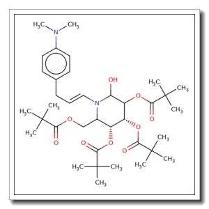N-[(4′-Dimethylaminophenyl)-1-propenyl]imino-2,3,4,6-tetra-O-pivaloyl-D-glucopyranose