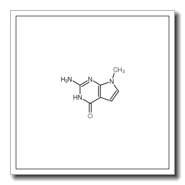 2-amino-7-methyl-1H-pyrrolo[2,3-d]pyrimidin-4-one CAS 90065-66-0
