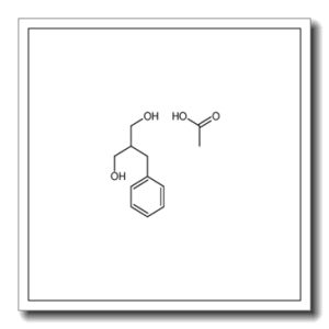 acetic acid,2-benzylpropane-1,3-diol