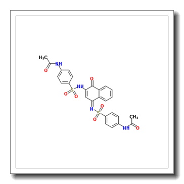 N,N'-[(4-Oxo-3-naphthalenyl-1-ylidene)bis(sulfamoyl-4,1-phenylene)]diacetamide CAS 9013-53-0