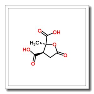 (2S,3R)-2-Methyl-5-oxotetrahydro-2,3-furandicarboxylic acid (non-preferred name)