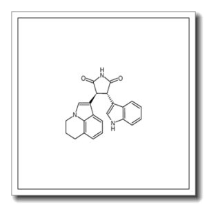 (3S,4S)-3-(5,6-二氢-4H-吡咯并[3,2,1-ij]喹啉)-4-(1H-吲哚)-2,5-吡咯烷二酮