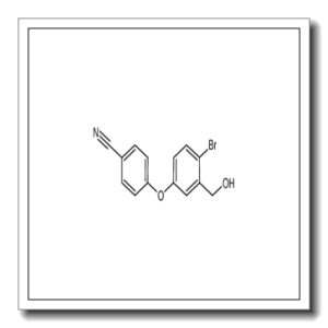 4-[4-溴-3-(羟基甲基)苯氧基]苯甲腈