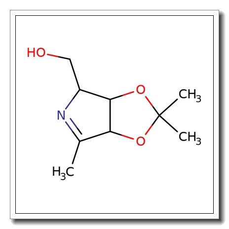 1-Methyl-2,3-O-isopropylidene-1,4-dideoxy-1,4-imino-1-N-dehydro-D-ribitol CAS 909703-52-2