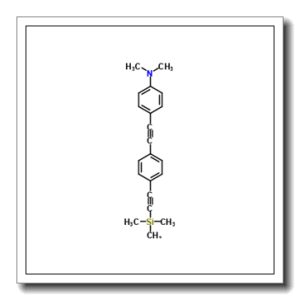 N,N-dimethyl-4-[2-[4-(2-trimethylsilylethynyl)phenyl]ethynyl]aniline