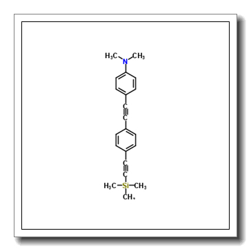 N,N-dimethyl-4-[2-[4-(2-trimethylsilylethynyl)phenyl]ethynyl]aniline