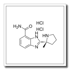 2-[(2R)-2-甲基-2-吡咯烷基]-1H-苯并咪唑-4-甲酰胺二盐酸盐
