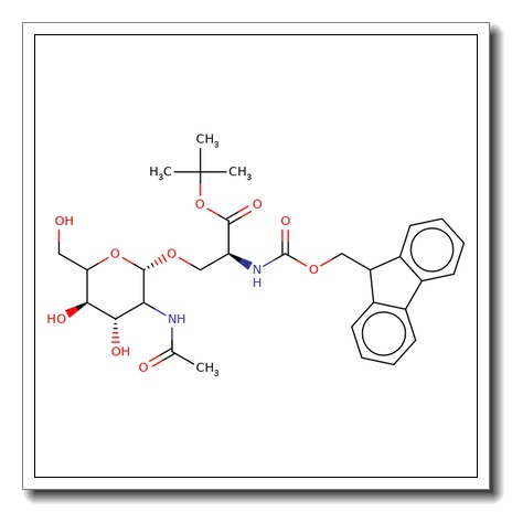 2-Acetamido-2-deoxy-a-D-galactopyranosyl-(N-Fmoc)-L-serine tert-butyl ester CAS 912840-54-1