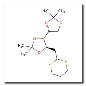 2-Deoxy-3,4:5,6-di-O-isopropylidene-D-arabino-hexose propane-1,3-diyl dithioacetal