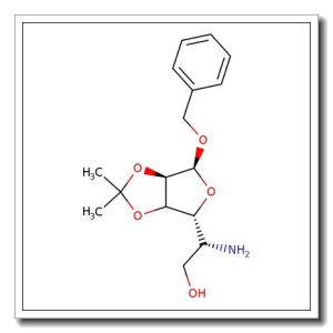 Benzyl 5-amino-5-deoxy-2,3-O-isopropylidene-a-D-mannofuranoside