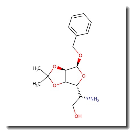 Benzyl 5-amino-5-deoxy-2,3-O-isopropylidene-a-D-mannofuranoside CAS 91364-19-1