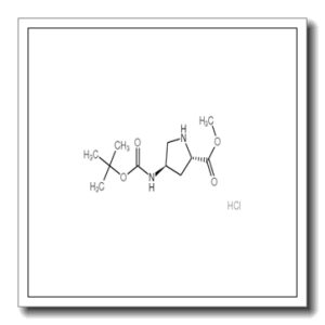 (2S,4r)-4-boc-氨基吡咯烷-2-羧酸甲酯盐酸盐