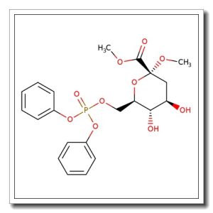 Methyl (methyl 3-deoxy-D-arabino-hept-2-ulopyranosid)onate-7-(diphenyl phosphate)
