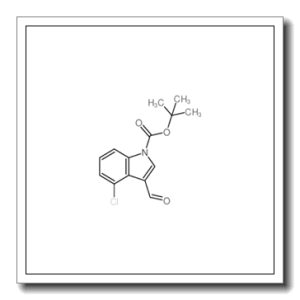1-Boc-4-氯-3-甲酰基吲哚