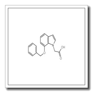 (7-苄氧基吲哚-1-基)乙酸