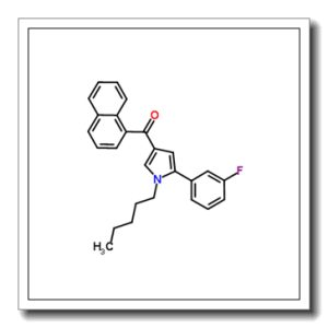 (5-(3-氟苯基)-1-戊基-1H-吡咯-3-基)(萘-1-基)甲酮