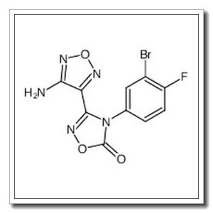 3-(4-氨基-1,2,5-恶二唑-3-基)-4-(3-溴-4-氟苯基)-1,2,4-恶二唑-5(4H)-酮