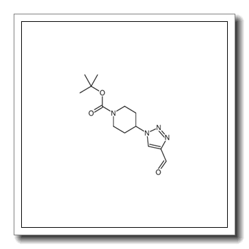 2-Methyl-2-propanyl 4-(4-formyl-1H-1,2,3-triazol-1-yl)-1-piperidi necarboxylate CAS 915370-15-9