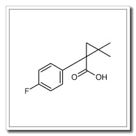 1-(4-fluorophenyl)-2,2-dimethylcyclopropane-1-carboxylic acid