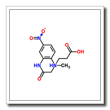 5-[2-(methylamino)-5-nitroanilino]-5-oxopentanoic acid CAS 91644-13-2