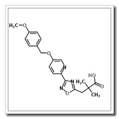 3-(3-{5-[(4-Methoxybenzyl)oxy]-2-pyridinyl}-1,2,4-oxadiazol-5-yl)-2,2-dimethylpropanoic acid CAS 917911-01-4 