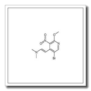 Ethenamine, 2-(5-bromo-2-methoxy-3-nitro-4-pyridinyl)-N,N-dimethyl