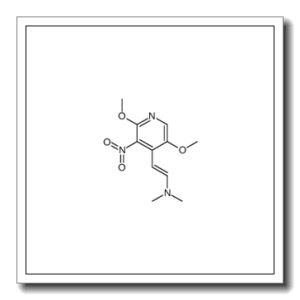 2-(2,5-dimethoxy-3-nitropyridin-4-yl)-N,N-dimethylethenamine