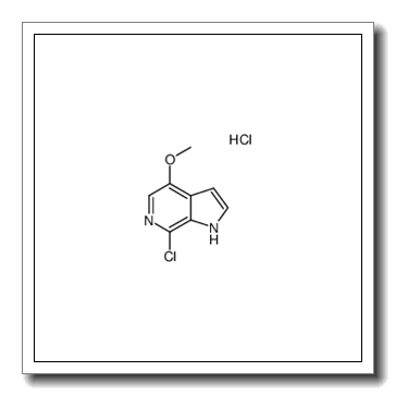 7-chloro-4-methoxy-1H-pyrrolo[2,3-c]pyridine hydrochloride