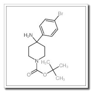 4-氨基-4-(4-溴苯基)哌啶-1-羧酸叔丁酯