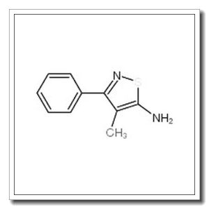 4-甲基-3-苯基异噻唑-5-胺