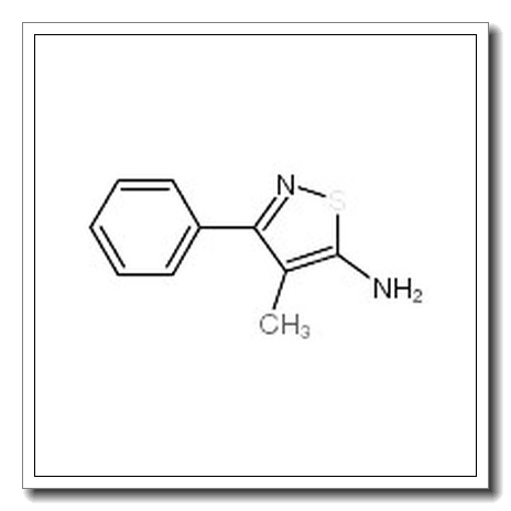 4-甲基-3-苯基异噻唑-5-胺
