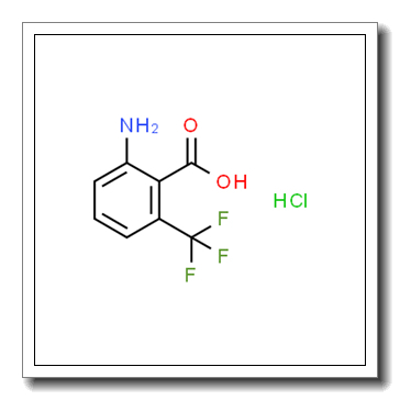 2-Amino-6-(trifluoromethyl)benzoic acid hydrochloride CAS 918667-28-4