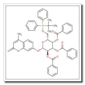 4-Methylumbelliferyl 2,3,4-tri-O-benzoyl-6-O-(tert-butyldiphenylsilyl)-b-D-galactopyranoside