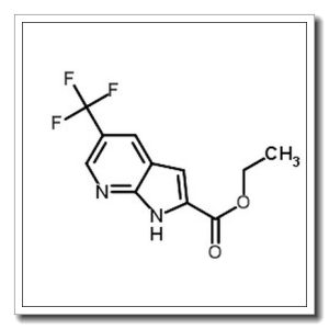 5-(三氟甲基)-1H-吡咯并[2,3-B]吡啶-2-羧酸乙酯