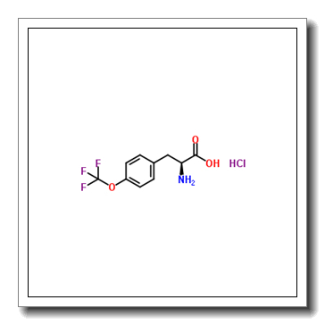 O-(Trifluoromethyl)-L-tyrosine hydrochloride (1:1) CAS 921609-34-9
