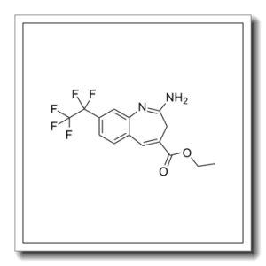 2-氨基-8-(全氟乙基)-3H-苯并[b]氮杂卓-4-甲酸乙酯
