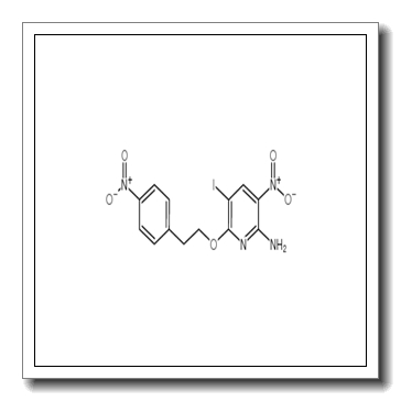 2-Pyridinamine, 5-iodo-3-nitro-6-[2-(4-nitrophenyl)ethoxy] CAS 927186-53-6