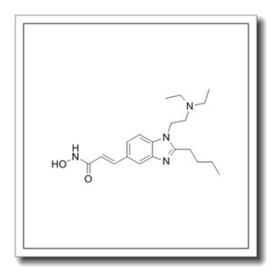 (2E)-3-[2-丁基-1-[2-(二乙基氨基)乙基]-1H-苯并咪唑-5-基]-N-羟基丙烯酰胺