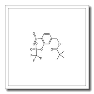 4-Nitro-3-{[(trifluoromethyl)sulfonyl]oxy}benzyl pivalate