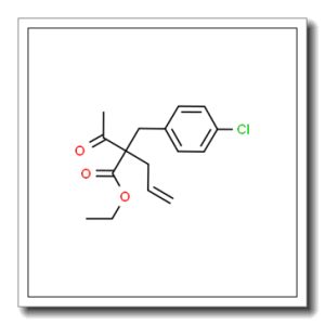 Ethyl 2-acetyl-2-(4-chlorobenzyl)-4-pentenoate