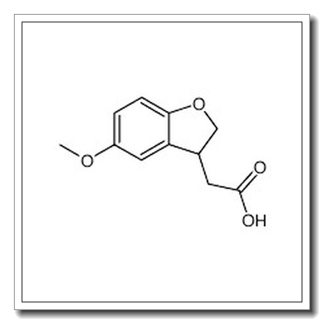 (+/-)-(2,3-dihydro-5-methoxybenzofuran-3-yl)acetic acid
