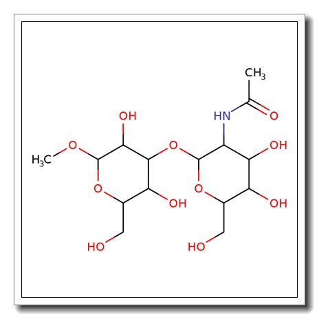 Methyl 3-O-(2-acetamido-2-deoxy-b-D-glucopyranosyl)-b-D-galactopyranoside CAS 93253-17-9