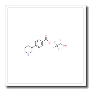 4-(哌啶-3-基)苯甲酸 2,2,2-三氟乙酸(1:1)