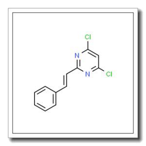 (E)-4,6-二氯-2-苯乙烯基嘧啶