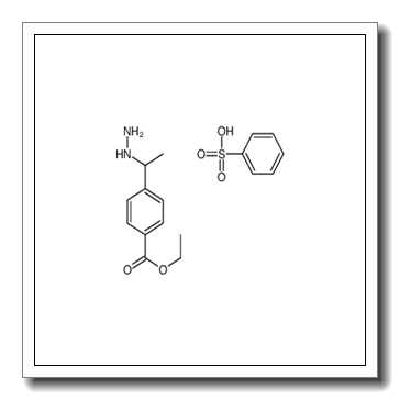 benzenesulfonic acid,ethyl 4-(1-hydrazinylethyl)benzoate