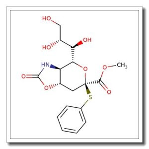 Methyl 5-N,4-O-Carbonyl-3,5-dideoxy-2-S-phenyl-2-thio-D-glycero-b-D-galacto-2-nonulopyranosylonate